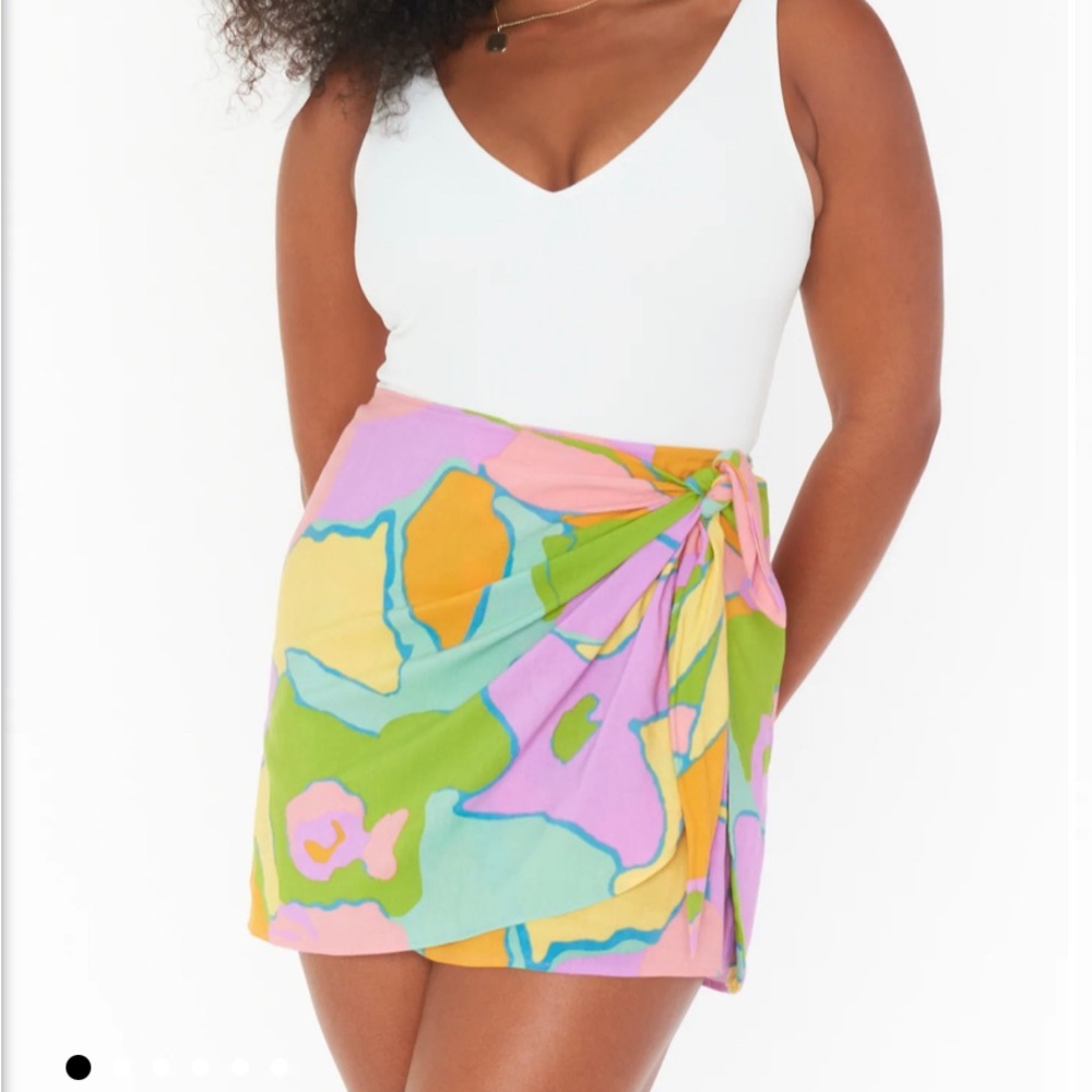 Wrap skirt with zipper!